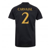 Pánský Fotbalový dres Real Madrid Daniel Carvajal #2 2023-24 Třetí Krátký Rukáv